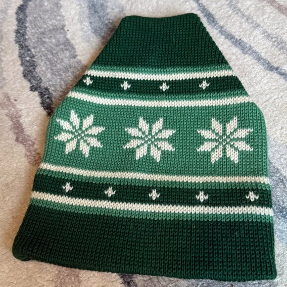 Vintage Smiley Wool Beanie Ski Snow Hat USA MADE Sparks Nevada - Picture 2 of 3